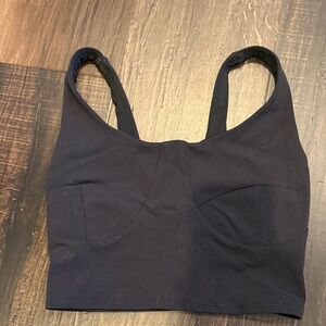 Lemon Women's Black sports bra